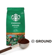 Starbucks House Blend Medium Roast Ground Coffee Bean