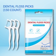150count Dental FlossPick Teeth Cleaner floss stick toothpick floss gigi Benang gigi pembersih gigi 