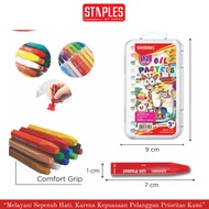 Greebel Oil Pastel PP-12C / Crayon Kids Crayons 12 Colors / Kids Oil Pastel 12C Professional Colorin