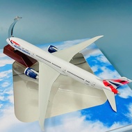 British Kingdom Model Plane "Boieng 787 British Airways" High Quality Alloy Die Casting Scale (1:400