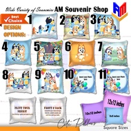 bluey - Special Gift Giveaway Souvenir - Kids - Friend - Puppy Personalize Pillow / AM SouvenirShop