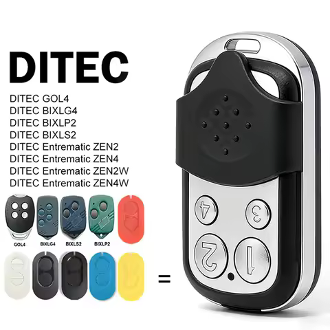 For DITEC GOL4 Entrematic ZEN 2 4 ZEN2 ZEN4 ZEN2W ZEN4W BIXLG4 BIXLP2 BIXLS2 Garage / Gate Remote Co