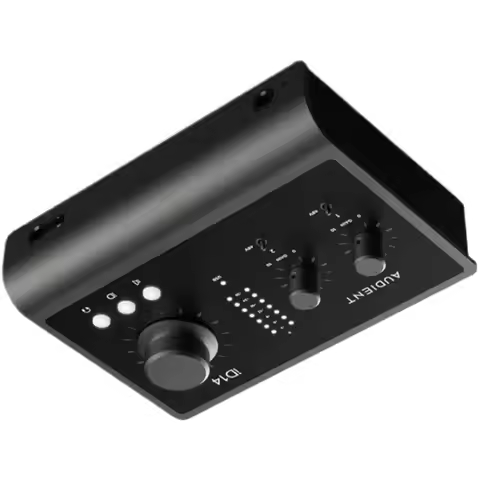 Second generation professional music arrangement/recording audio interface Audient iD14 MKII USB ins