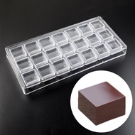 Polycarbonate KHUÔN SOCOLA Dubai Cube Hình Cho Kẹo Bonbons Fondant Ice Baker Bánh Kẹo Khuôn Thân Thi