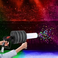 LED Co2 Confetti Jet Gun Cannon Machine 7 Colors CO2 Confetti Spray Cannon  for DJ party Disco