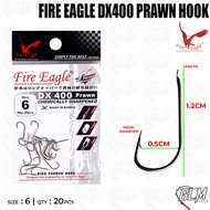 FIRE EAGLE DX 400 PRAWN HOOK FOR FISHING