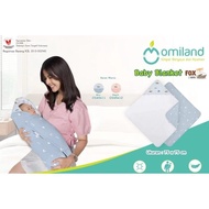 Omiland Baby Blanket Soft Hat Blanket SeaHorse Fox Series 75x75 Soft & Portable
