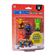Gang Beasts Action Figures | Pack of Five | 2.5 Inch Figurines for Kids. Superhero Toys for Boys & G
