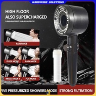 High Pressure Adjustable 5 Mode Shower Head with Filter - ZL-5