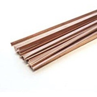 (1piece) Copper Brazing Alloy Rod (500mm) 0% Silver Phos Copper Rod Welding Rod Brazing Rod Mapp Gas