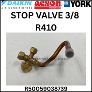 ORIGINAL DAIKIN / ACSON STOP VALVE 3/8 R410 ( R50059038739 )