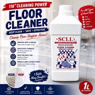SCLL Floor Cleaner 118, Extra Smooth, Pine Scent, Non-Sticky, 1L