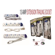 (1pc) 4G EXTENSION SOCKET / EXTENSION SOCKET/ TRAILING SOCKET / EXTENSION WIRE [SIRIM] 2M Extension 