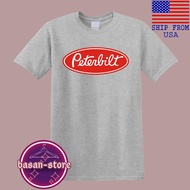 Peterbilt Truck Car Tops Men'S Grey T-Shirt