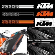 to Race Motorcycle Sticker Reflective Motorbike Body Fuel Tank Fender Decal for KTM Duke 390 Duke 200 250 690 RC200 390 Adventure