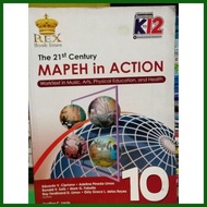 ✈  ◲ MAPEH IN ACTION GRADE 10(BOOK SALE)