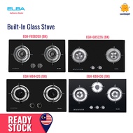 ELBA Dapur Gas Kaca Glass Stove EGH-F8582GX(BK) EGH-G8522G(BK) EGH-M8442G(BK) EGH-K8843G(BK) EGH-N88