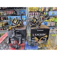 Iroly Exceed Ultralight Spinning Reel SW 500 800 Full Carbon Double Handle