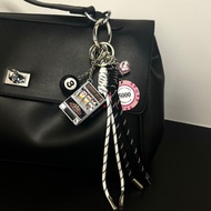 Summer Nylon Rope Game Console Billiard Car Keychain Bag Pendant