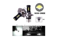 H4 BLACK LED Headlight 15W 6000K 15SMD 647