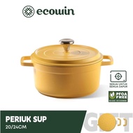 Ecowin Cookware Enjoy Series Non-Stick Pan Soup Pot Pfoa-Free Periuk Sup Stok (20/24cm)