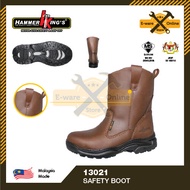 Hammer Kings 13021 Safety Shoe  Hammer King Safety Boot  Boots for Men  Black Hammer Safety Shoes  S
