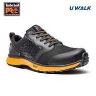 Timberland Pro Shoes Mens A2123 Black Orange Reaxion Composite Toe Athletic Work Shoe / Kasut Kesela