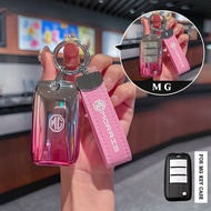 ปลอกกุญแจรถยนต์ แบบพับได้ สําหรับ MG เคสกุญแจ MG EP MG ZS พวงกุญแจรถ MG5 MT เคสกุญแรถยนต์mg
