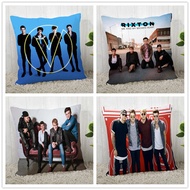 （ALL IN STOCK XZX）Customized Rixton Pillow Case Polyester Decorative Zipper Pillow Case Square Pillo
