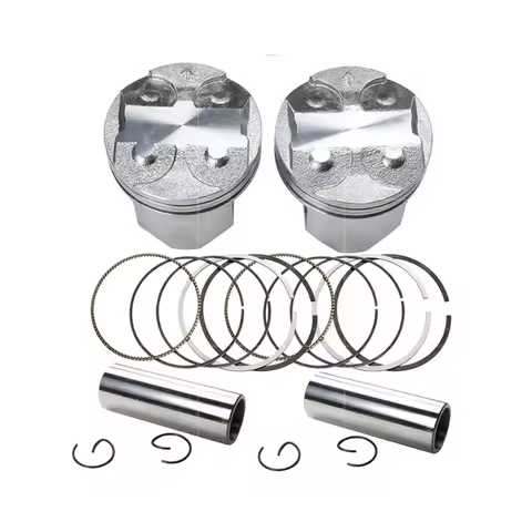 62MM STD +25 +50 Motorcycle Piston Ring For Kawasaki EX250 Ninja 250R 86-07 EL250 90-96 KLE250 GPX25