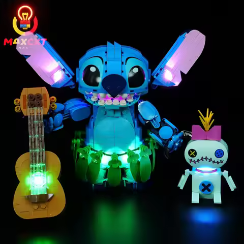 MAXCXT LED Light For LEGO 43296 Stitch & Scrump DIY Decorative Lamp Not Include Lego Building Blocks