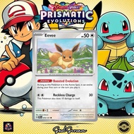 Pokemon TCG Eevee Prismatic Evolutions