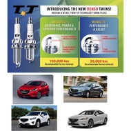 Denso Iridium Twintip TT Spark Plug - Mazda 2 3 5 6 cx3 cx5 Skyactiv High Performance Plug