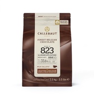 Callebaut 823 Milk Chocolate Couverture 33.6% 100 gr