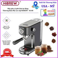 Semi-automatic Espresso, Cappuccino, Latte coffee maker. Premium American brand HiBREW - H10B