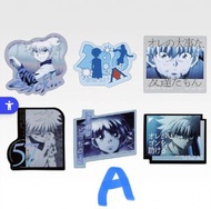 Hunter x Hunter ZAOLDYECK FAMILY 獵人一番賞 一番くじ小賞J賞キルアKillua貼紙組 Sticker