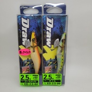 [Size 2.5 10gram] Owner Cultiva Draw Fishing Egi Eging Squid Jig Japan