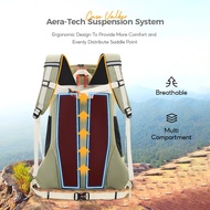 Case Valker MEBIUS 40L Outdoor Nylon Backpack Hiking Bag with Rain Cover Beg Bagasi