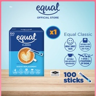 EQUAL CLASSIC Sugar Replacement - 100 Sticks