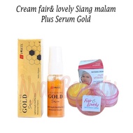 Paket Cream Fair And Lovely Day & Night + Serum Forte Gold Original BPOM