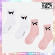 RRR Marithe Francois Girbaud FOR kids ENFANT CIRCLE LOGO RIBBON SOCKS 2color