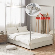 Dormitory Square Bold Top Mosquito Net Palace Fan Free Household Stainless Steel Bed Thickened Rod B