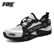 FOX Cycling Team Cycling Shoes Breathable Mtb Mountain Bike Shoes Man Anti Slip Cycling Sneaker Mtb Lightweight New Road Kit