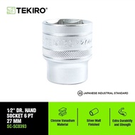 MATA TEKIRO 1/2 INCH 27MM SOCKET WRENCH / PT 6 SOCKET BIT / SOCKET WRENCH