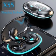 X55 TWS Bluetooth Wireless Earbuds Mini Portable for Work and Sleep Stereo Hidden Earphones