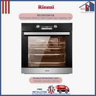 RINNAI RO-E6523M-EB 13 Function Built-In Oven Super Size Capacity: 77L