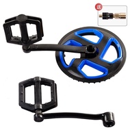 Bicycle Chainring 24/34/42T Variable Speed Bicycle Chainring Crank Square Hole Chainring Set Guard C