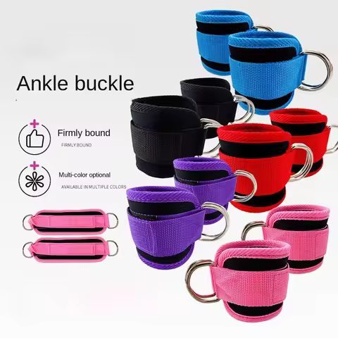 1PC Fitness Gantry Ankle Buckle Training Leg and Hip Training Device Double D Tension Foot Ring Legg