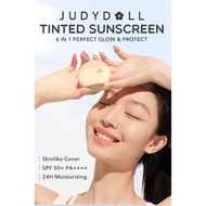 Judydoll Tinted Sunscreen SPF 50+ PA+- 40ml (6 in 1 Sunscreen Skintint, Moisturizer, Primer, Tone up