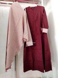 GAMIS SYARI HAIHAI GM 57 057 BAJU GAMIS NIBRAS SET HIJAB